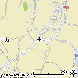 岡山県倉敷市真備町下二万392周辺の地図