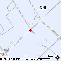 岡山県岡山市東区金田1782周辺の地図