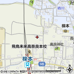 奈良県天理市櫟本町1848周辺の地図