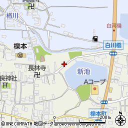 奈良県天理市櫟本町2087周辺の地図