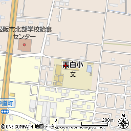 松阪市役所三雲地域振興局　三雲みんなの図書館コミュカル周辺の地図