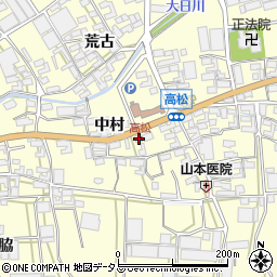 愛知県田原市高松町中村70-1周辺の地図