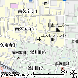 大阪府八尾市南久宝寺2丁目29-7周辺の地図