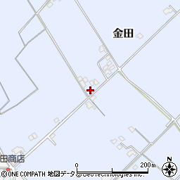 岡山県岡山市東区金田1621周辺の地図