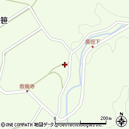 広島県山県郡北広島町長笹1330周辺の地図