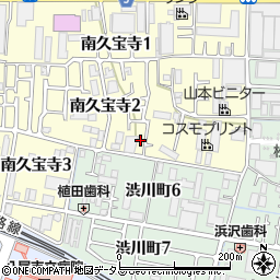 大阪府八尾市南久宝寺2丁目29-11周辺の地図