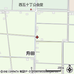 岡山県岡山市東区升田533周辺の地図