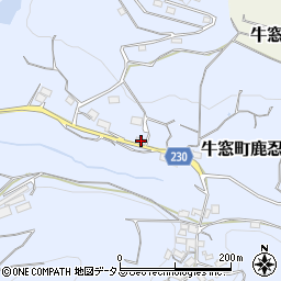 岡山県瀬戸内市牛窓町鹿忍2800周辺の地図