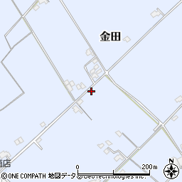 岡山県岡山市東区金田1775周辺の地図