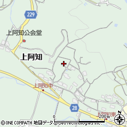 岡山県岡山市東区上阿知2206周辺の地図