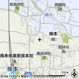 奈良県天理市櫟本町2051周辺の地図