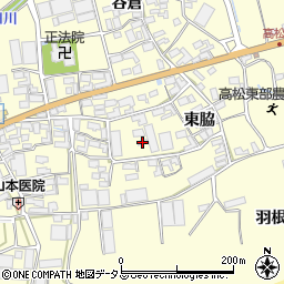 愛知県田原市高松町東脇53周辺の地図