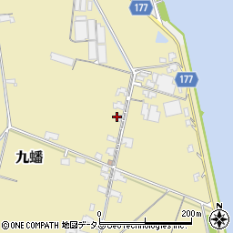 岡山県岡山市東区九蟠312周辺の地図