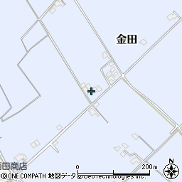 岡山県岡山市東区金田1622周辺の地図