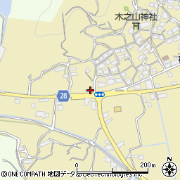 芳岡精肉店周辺の地図