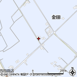 岡山県岡山市東区金田1623周辺の地図