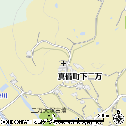 岡山県倉敷市真備町下二万1476-2周辺の地図