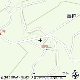 広島県山県郡北広島町長笹877周辺の地図