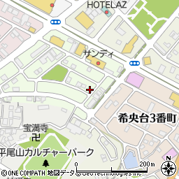 横山物販店舗周辺の地図
