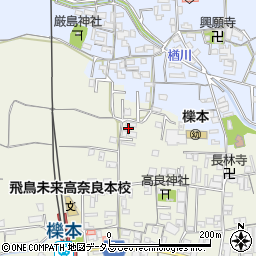 奈良県天理市櫟本町2046周辺の地図