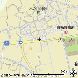 岡山県岡山市東区宿毛1125周辺の地図