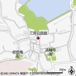 三井公民館周辺の地図