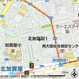 日東化成工業住之江倉庫周辺の地図