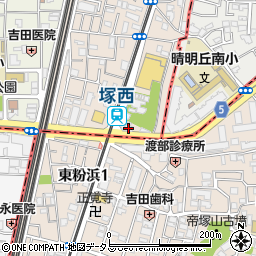 シャインマンション帝塚山周辺の地図