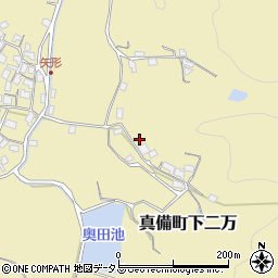 岡山県倉敷市真備町下二万802周辺の地図