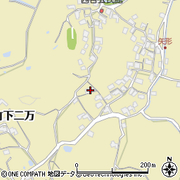 岡山県倉敷市真備町下二万348周辺の地図