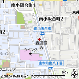 株式会社チヨダ大阪営業所周辺の地図