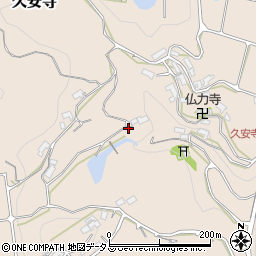 奈良県生駒郡平群町久安寺867周辺の地図