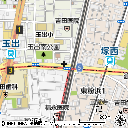 上島釣具店周辺の地図