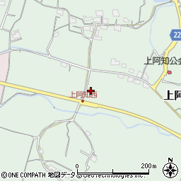 岡山県岡山市東区上阿知868-2周辺の地図