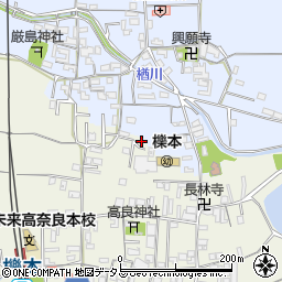奈良県天理市櫟本町2056周辺の地図