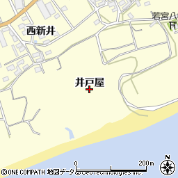 愛知県田原市高松町井戸屋周辺の地図