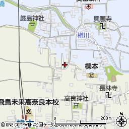 奈良県天理市櫟本町2045周辺の地図