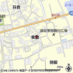 愛知県田原市高松町東脇81周辺の地図