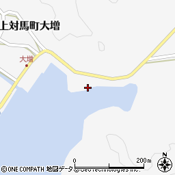 長崎県対馬市上対馬町大増734周辺の地図