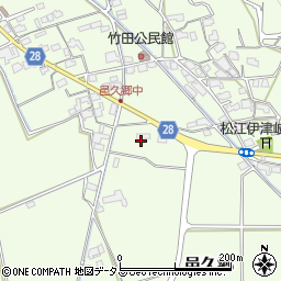 岡山県岡山市東区邑久郷302周辺の地図