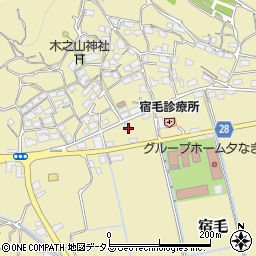 岡山県岡山市東区宿毛367周辺の地図