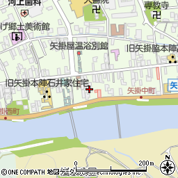 中国銀行矢掛支店 ＡＴＭ周辺の地図