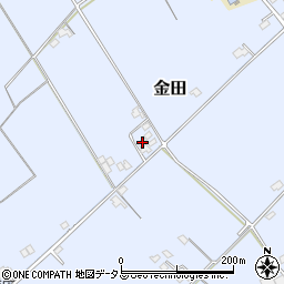 岡山県岡山市東区金田1627-8周辺の地図