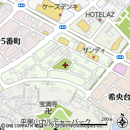 希央台2号公園周辺の地図