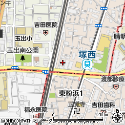 帝塚山スカイマンション周辺の地図