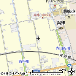 岡山県倉敷市真備町妹97-7周辺の地図