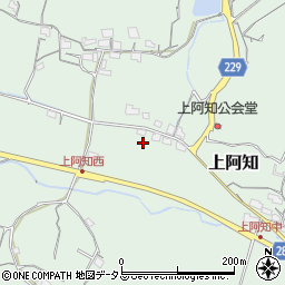 岡山県岡山市東区上阿知857周辺の地図