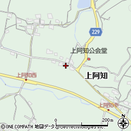 岡山県岡山市東区上阿知850周辺の地図