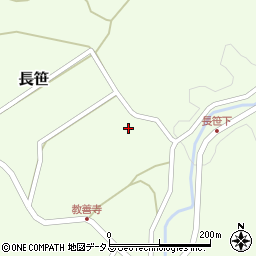 広島県山県郡北広島町長笹1061-1周辺の地図