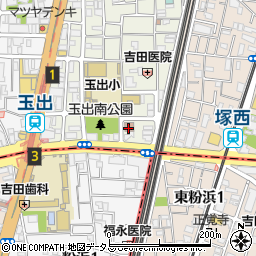 大阪南労働基準監督署　労災補償・労働保険加入関係周辺の地図
